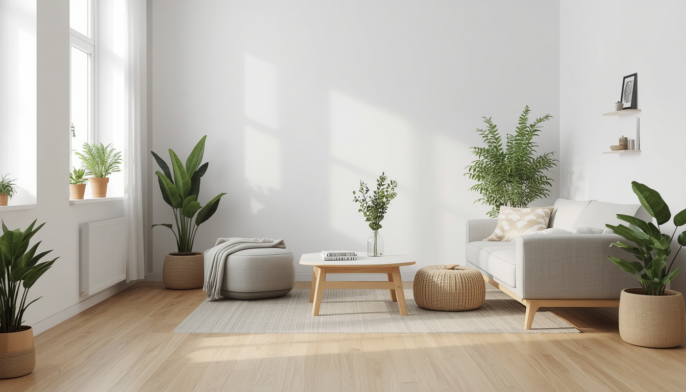 Scandinavian Minimalist Living Room