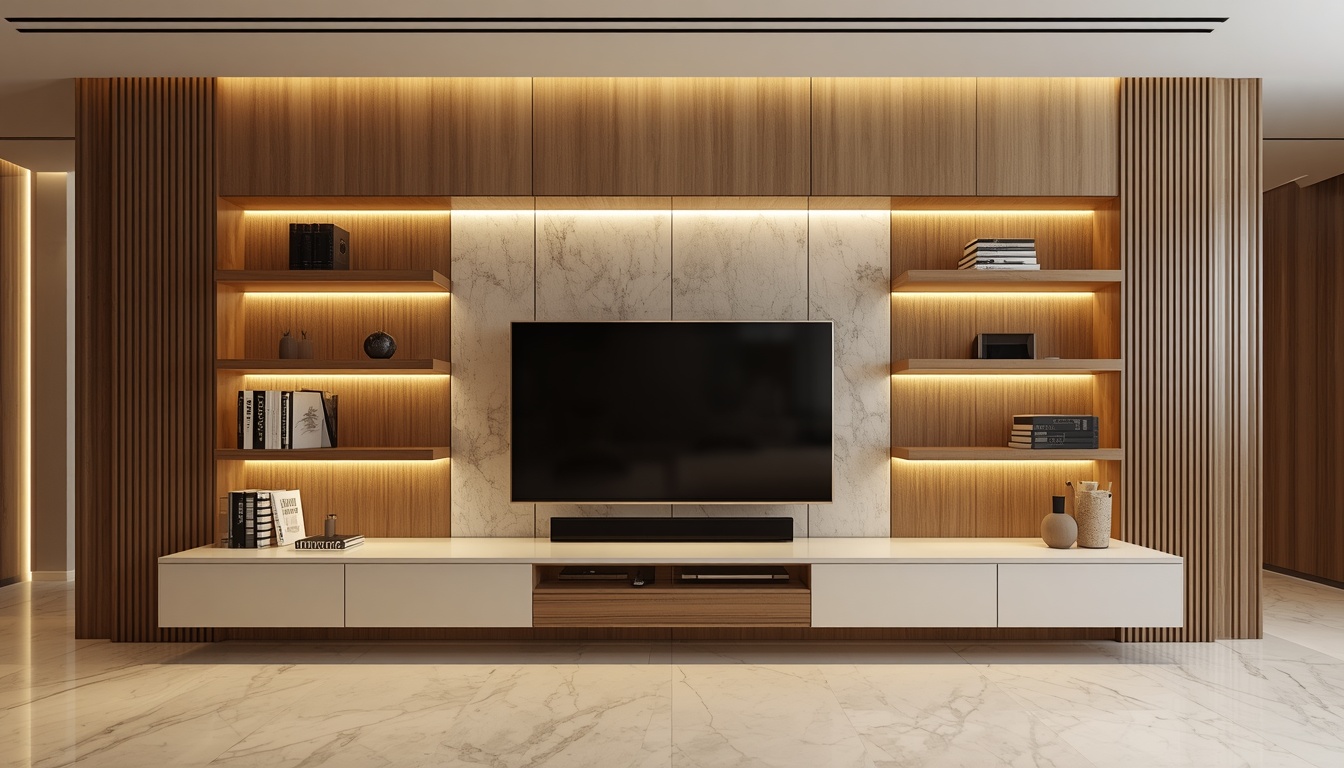 Premium TV Feature Wall